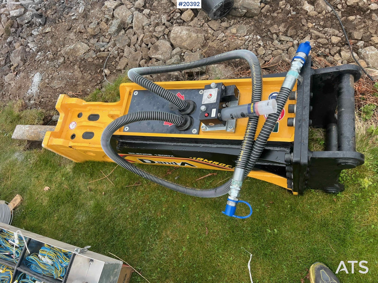 Danda D&A150DX - Hydraulische hamer: afbeelding 2 Danda D&A150DX - Hydraulische hamer: afbeelding 2