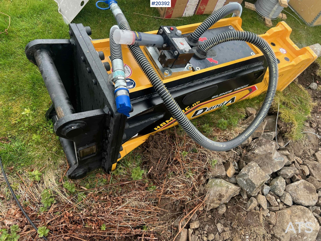 Danda D&A150DX pigg hammer (1231 kg ) m/ s60 feste - Hydraulische hamer: afbeelding 3 Danda D&A150DX pigg hammer (1231 kg ) m/ s60 feste - Hydraulische hamer: afbeelding 3