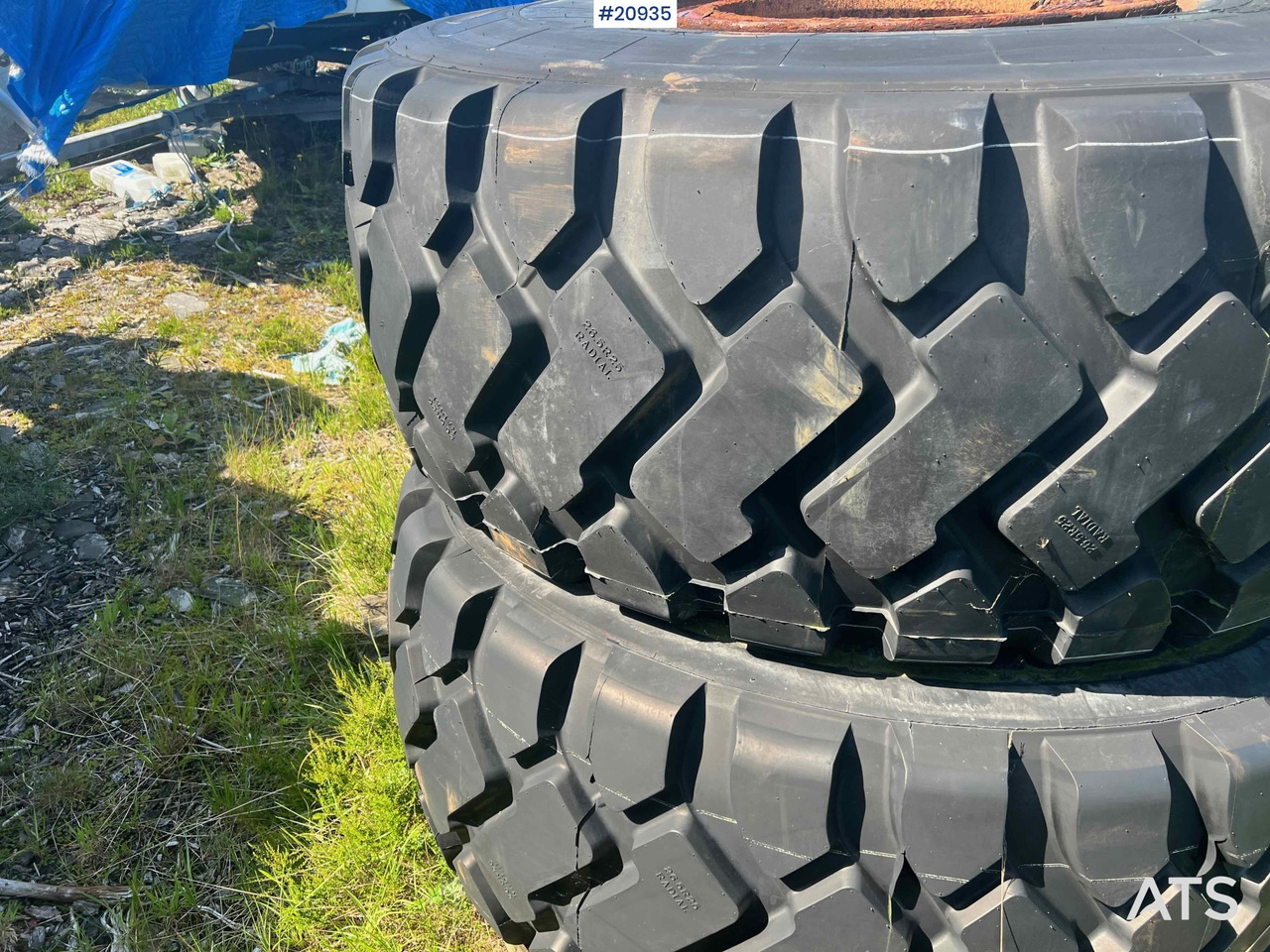 Dekk Til Moxy dumper - Complete wiel voor Bouwmachine: afbeelding 1 Dekk Til Moxy dumper - Complete wiel voor Bouwmachine: afbeelding 1