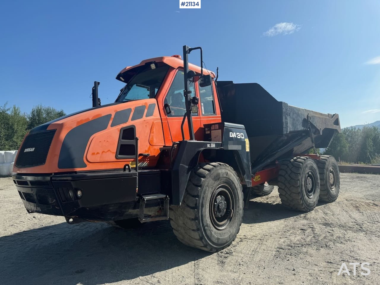 Doosan DA 30 - Kiepwagen met knikbesturing: afbeelding 1 Doosan DA 30 - Kiepwagen met knikbesturing: afbeelding 1