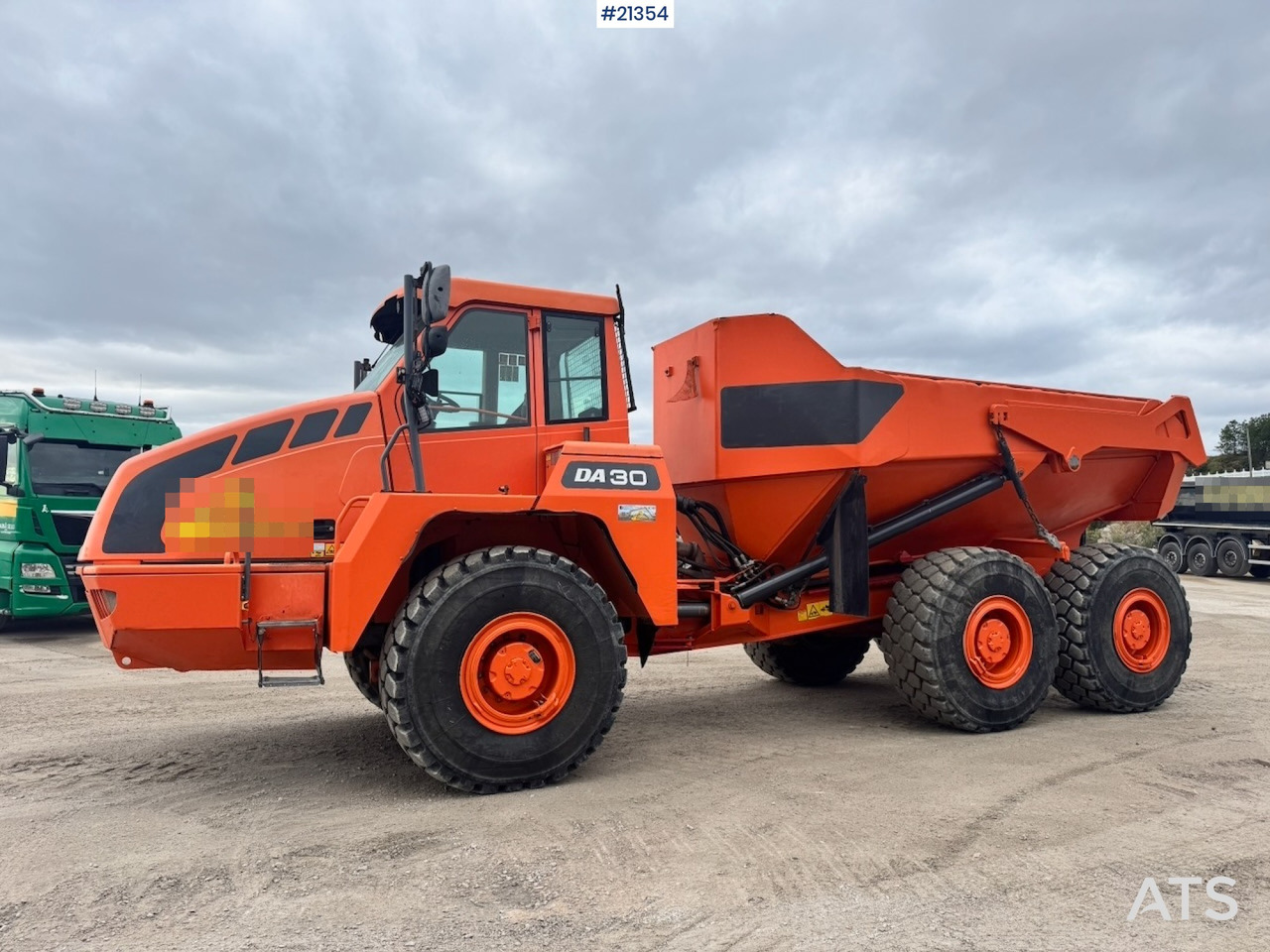 Doosan DA30 - Kiepwagen met knikbesturing: afbeelding 2 Doosan DA30 - Kiepwagen met knikbesturing: afbeelding 2