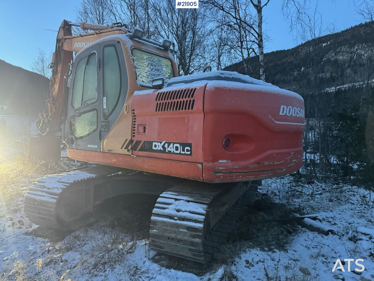 Doosan DX140LC Beltegraver m/ Engcon tilt og 2 skuffer. Nye belter. - Rupsgraafmachine: afbeelding 5 Doosan DX140LC Beltegraver m/ Engcon tilt og 2 skuffer. Nye belter. - Rupsgraafmachine: afbeelding 5