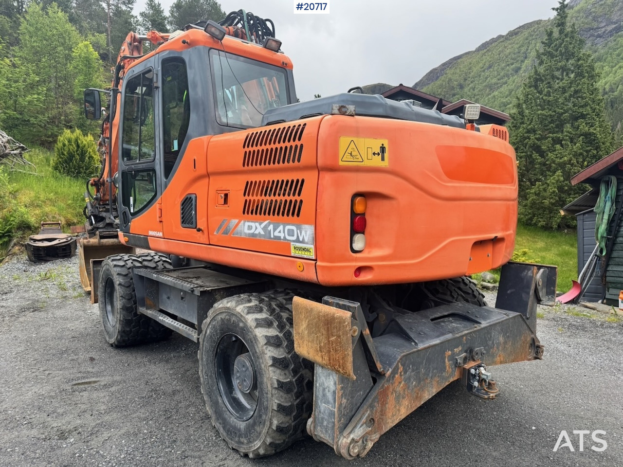Doosan DX140W-3 - Graafmachine: afbeelding 3 Doosan DX140W-3 - Graafmachine: afbeelding 3