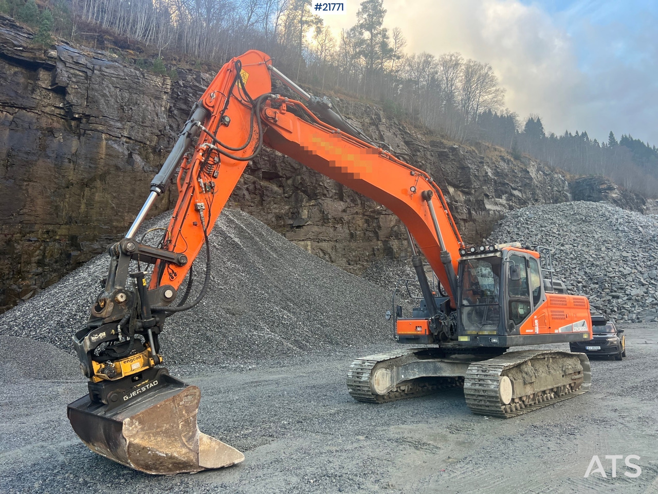 Doosan Dx300lc-5 Gravemaskin m/ rototilt og pusseskuffe - Graafmachine: afbeelding 2 Doosan Dx300lc-5 Gravemaskin m/ rototilt og pusseskuffe - Graafmachine: afbeelding 2