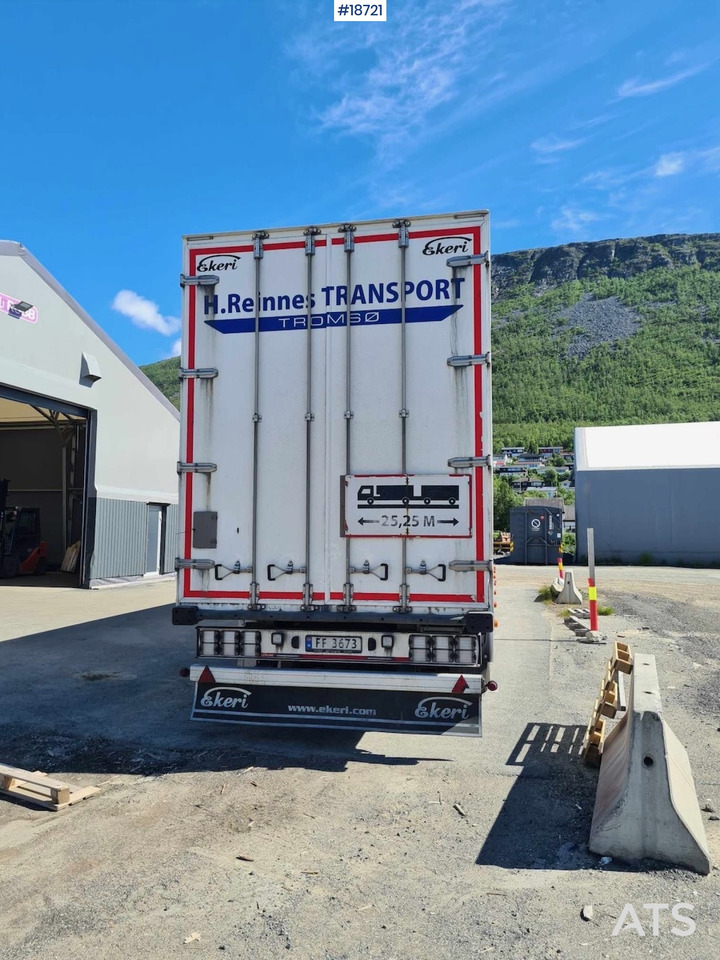 Ekeri 3-axle cabinet semitrailer w/ full side opening. - Gesloten aanhangwagen: afbeelding 3 Ekeri 3-axle cabinet semitrailer w/ full side opening. - Gesloten aanhangwagen: afbeelding 3