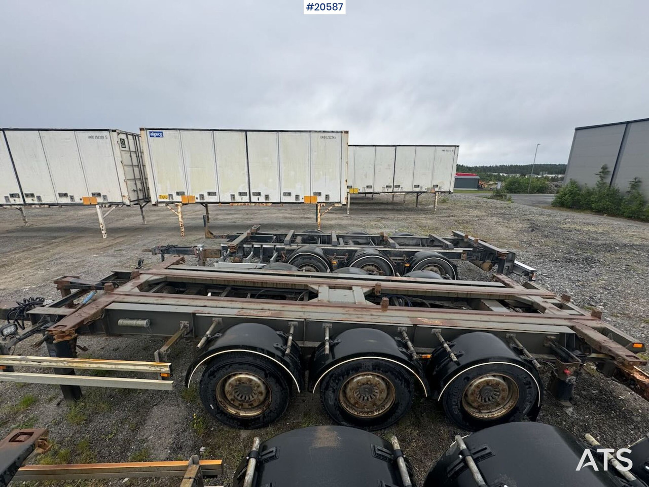 F.A.G 2015 F.A.G Containerkjerre – med tipp - Containertransporter/ Wissellaadbak aanhangwagen: afbeelding 2 F.A.G 2015 F.A.G Containerkjerre – med tipp - Containertransporter/ Wissellaadbak aanhangwagen: afbeelding 2