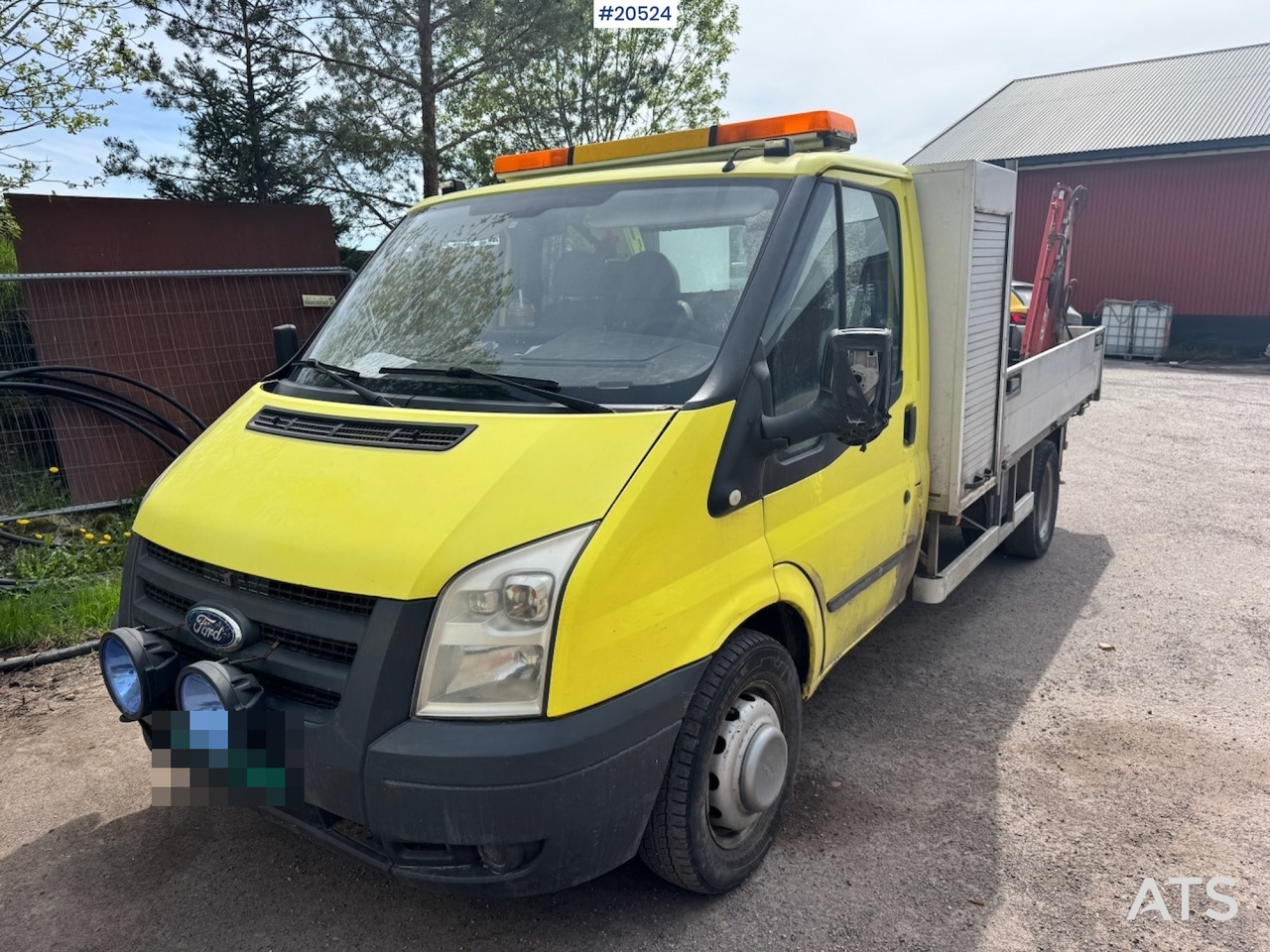 Bestelwagen open laadbak, Kraanwagen Ford TRANSIT: afbeelding 8