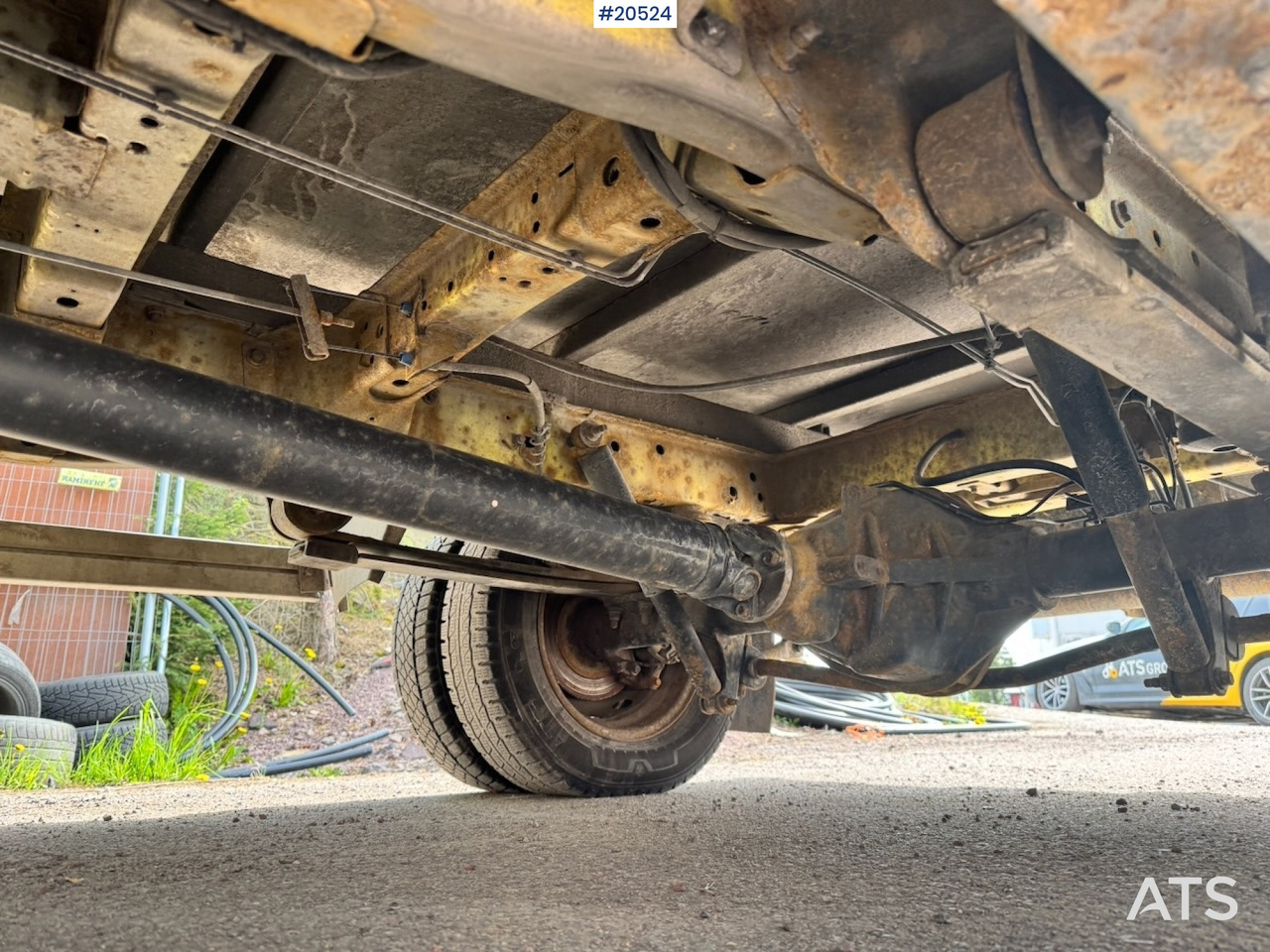Bestelwagen open laadbak, Kraanwagen Ford TRANSIT: afbeelding 11