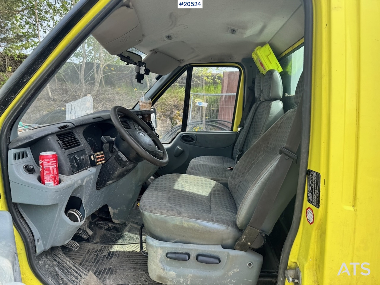 Bestelwagen open laadbak, Kraanwagen Ford TRANSIT: afbeelding 24