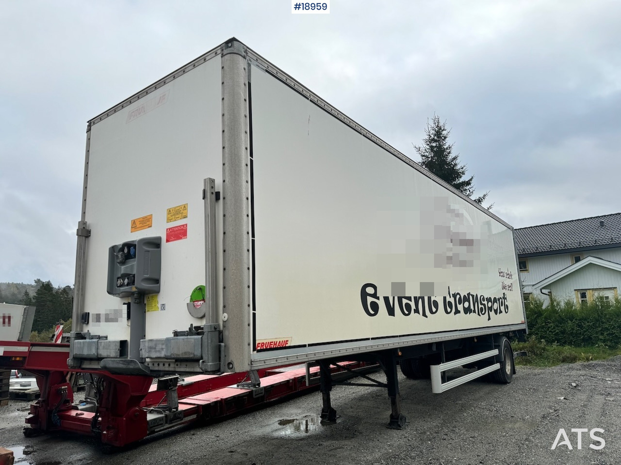 Fruehauf citysemi - Gesloten oplegger: afbeelding 1 Fruehauf citysemi - Gesloten oplegger: afbeelding 1