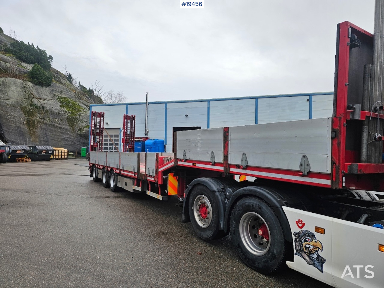HRD Maskinsemi - Dieplader oplegger: afbeelding 1 HRD Maskinsemi - Dieplader oplegger: afbeelding 1