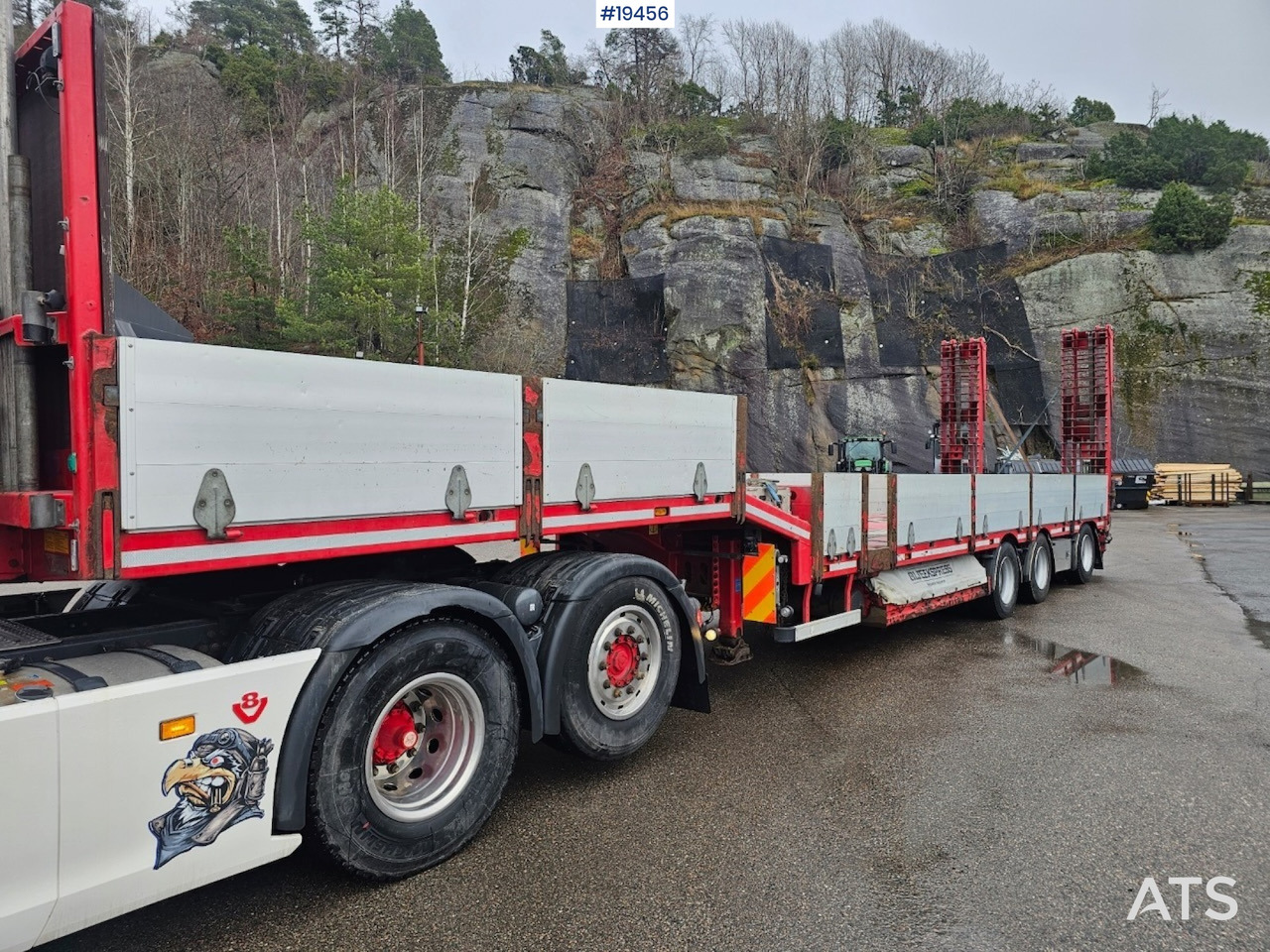 HRD Maskinsemi - Dieplader oplegger: afbeelding 2 HRD Maskinsemi - Dieplader oplegger: afbeelding 2