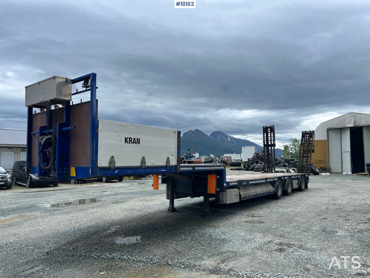 HRD maskinhenger - Autotransport oplegger: afbeelding 1 HRD maskinhenger - Autotransport oplegger: afbeelding 1