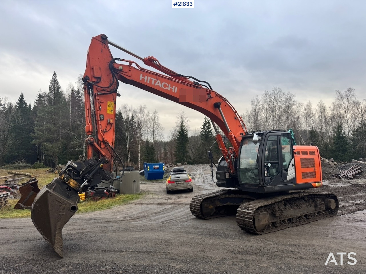 Hitachi ZX225USRLC-6 Beltegraver m/ Rototilt, 2 skuffer og Easy Dig. SE VIDEO - Rupsgraafmachine: afbeelding 2 Hitachi ZX225USRLC-6 Beltegraver m/ Rototilt, 2 skuffer og Easy Dig. SE VIDEO - Rupsgraafmachine: afbeelding 2
