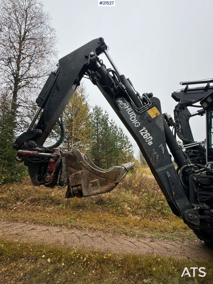 Graaflaadmachine Huddig 1260B Traktorgraver m/ Huddig 2000 lift, tilt og pusseskuffe: afbeelding 10 Graaflaadmachine Huddig 1260B Traktorgraver m/ Huddig 2000 lift, tilt og pusseskuffe: afbeelding 10