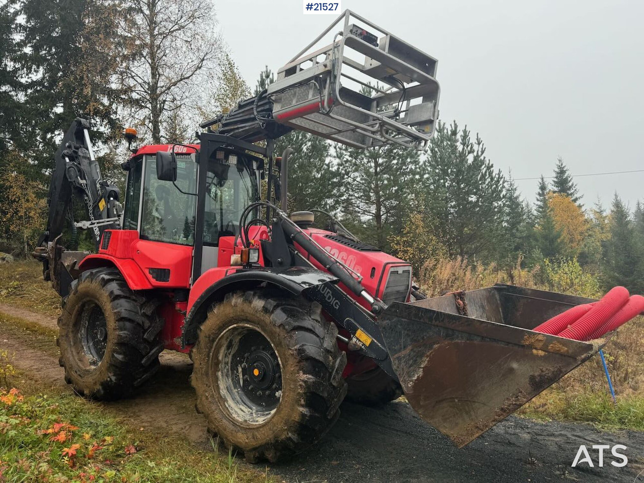 Graaflaadmachine Huddig 1260B Traktorgraver m/ Huddig 2000 lift, tilt og pusseskuffe: afbeelding 47 Graaflaadmachine Huddig 1260B Traktorgraver m/ Huddig 2000 lift, tilt og pusseskuffe: afbeelding 47
