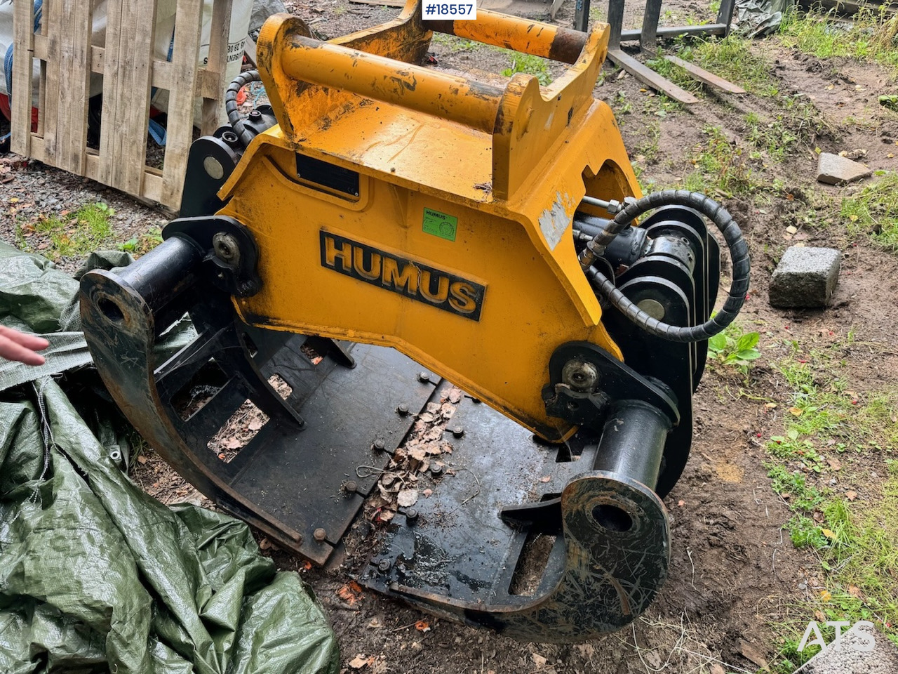 Humus SO450 - Grijper voor Bouwmachine: afbeelding 5 Humus SO450 - Grijper voor Bouwmachine: afbeelding 5