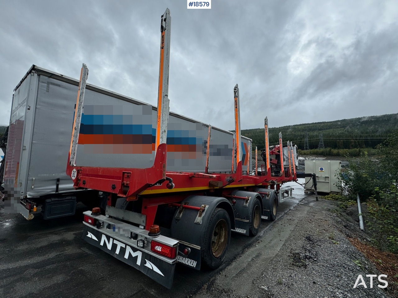 Huttner Tømmertralle - Hout aanhanger: afbeelding 3 Huttner Tømmertralle - Hout aanhanger: afbeelding 3