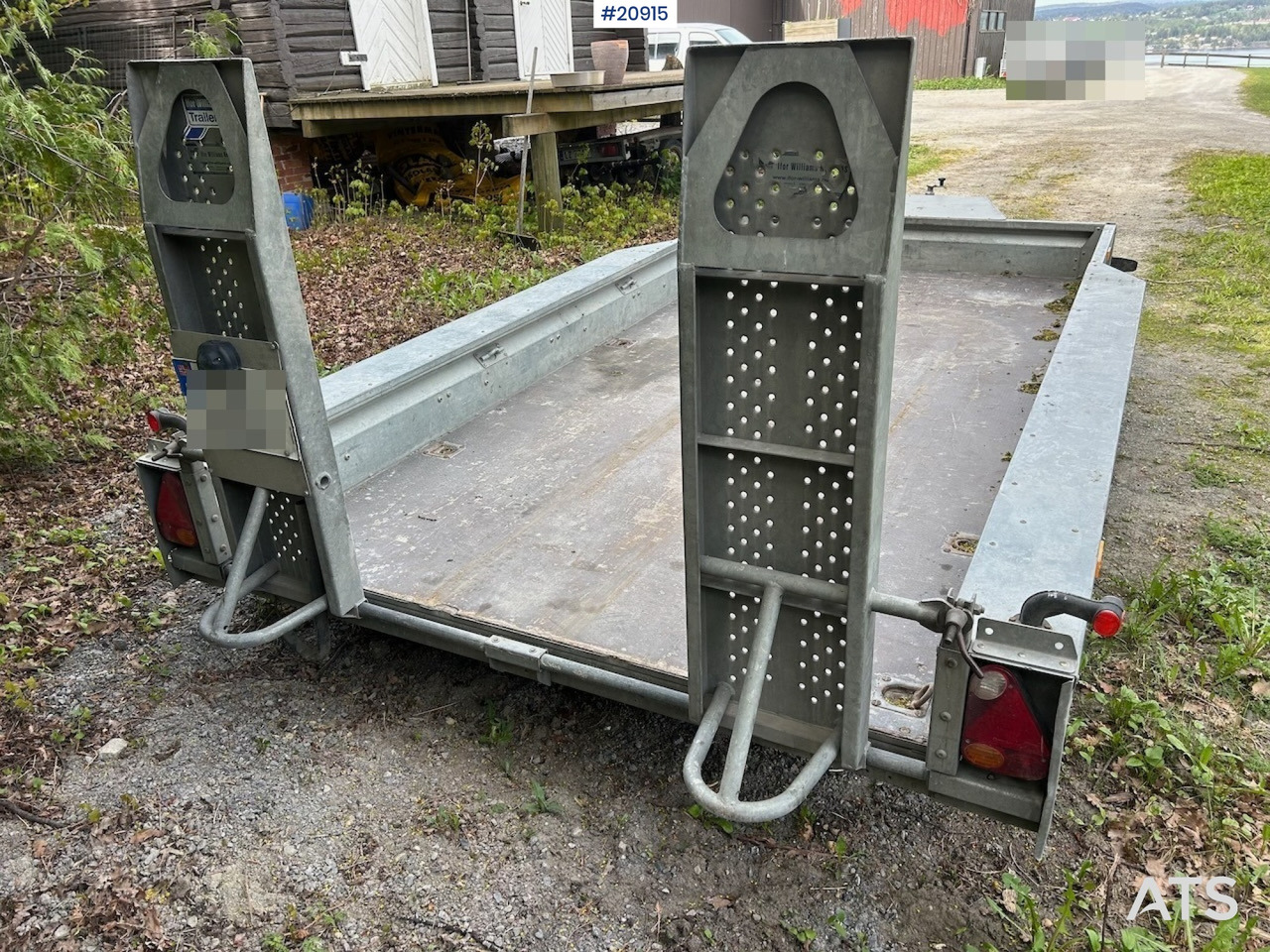 Ifor Williams Maskinhenger - Dieplader aanhangwagen: afbeelding 2 Ifor Williams Maskinhenger - Dieplader aanhangwagen: afbeelding 2