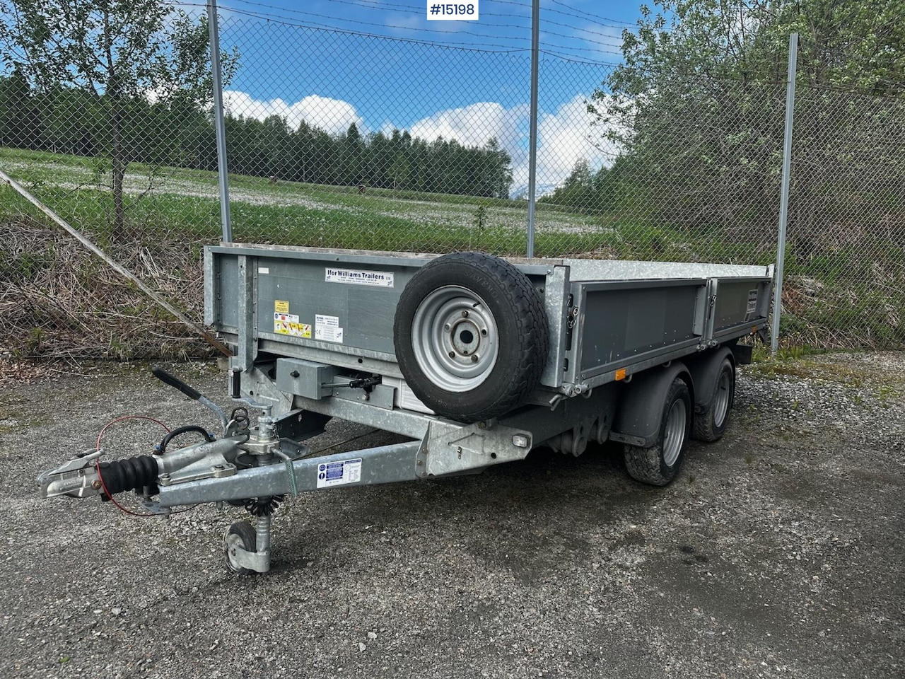 Ifor Williams tipphenger - Kipper aanhangwagen: afbeelding 3 Ifor Williams tipphenger - Kipper aanhangwagen: afbeelding 3