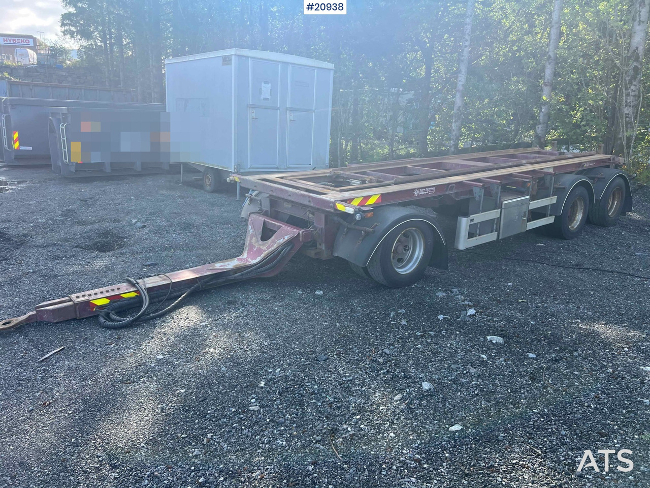 Istrail 3 akslet krokslep - Haakarm/ Portaalarm aanhanger: afbeelding 5 Istrail 3 akslet krokslep - Haakarm/ Portaalarm aanhanger: afbeelding 5