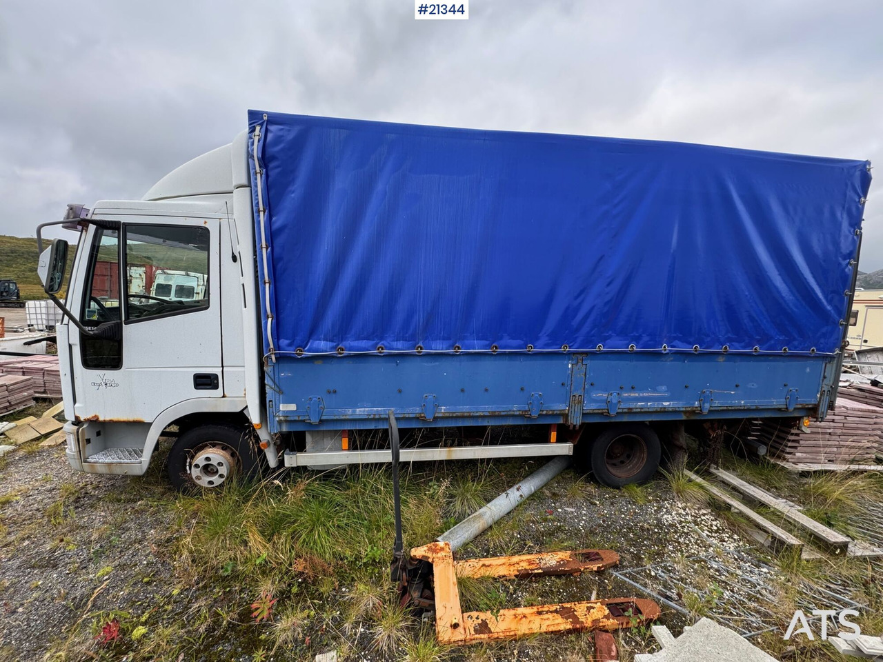 Iveco Eurocargo - Schuifzeilen vrachtwagen: afbeelding 2 Iveco Eurocargo - Schuifzeilen vrachtwagen: afbeelding 2