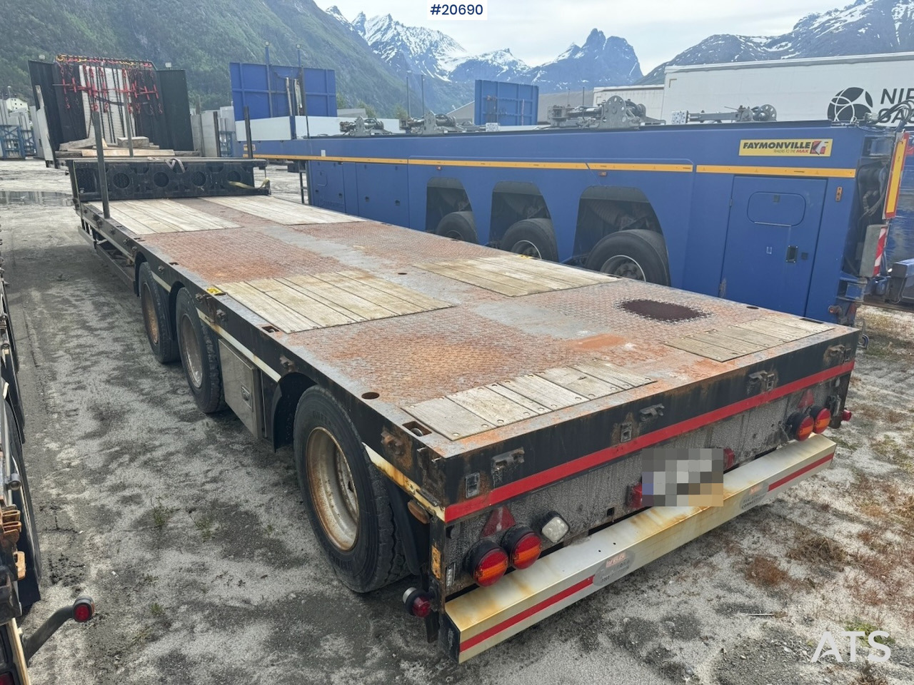 KLC Jumbosemi - Dieplader oplegger: afbeelding 5 KLC Jumbosemi - Dieplader oplegger: afbeelding 5