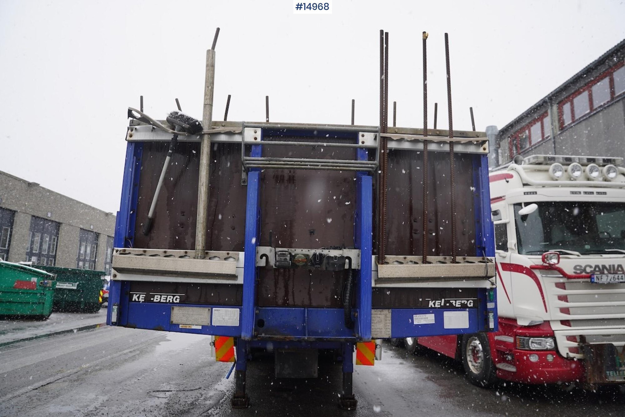 Open bak met boorden oplegger Kel-berg Rettsemi m/uttrekk: afbeelding 8