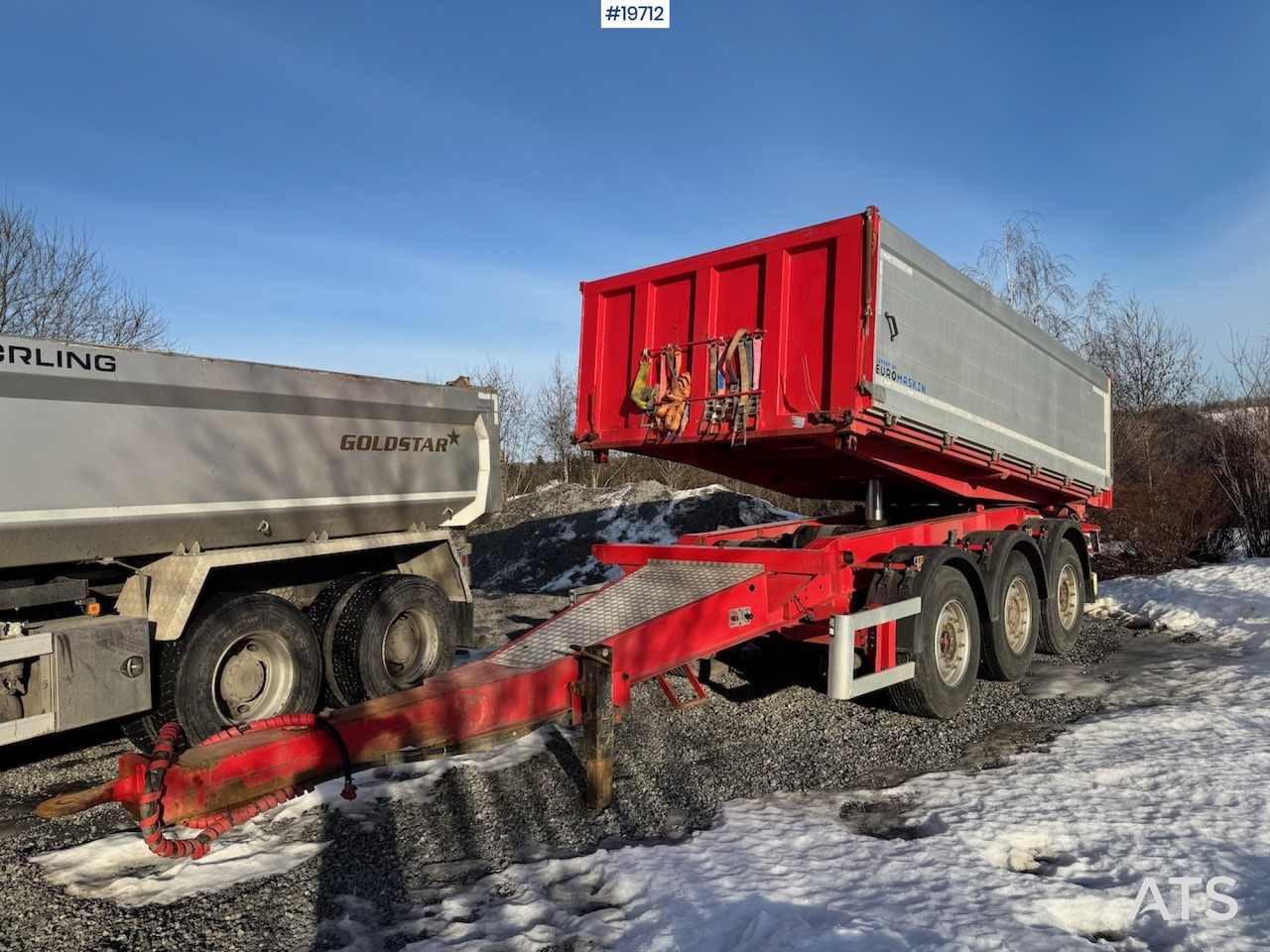 Kel-berg Trippelkjerre - Kipper aanhangwagen: afbeelding 1 Kel-berg Trippelkjerre - Kipper aanhangwagen: afbeelding 1