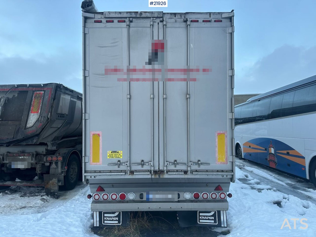 Knapen Kcw Walking floor 33 pallers - Schuifvloer oplegger: afbeelding 5 Knapen Kcw Walking floor 33 pallers - Schuifvloer oplegger: afbeelding 5