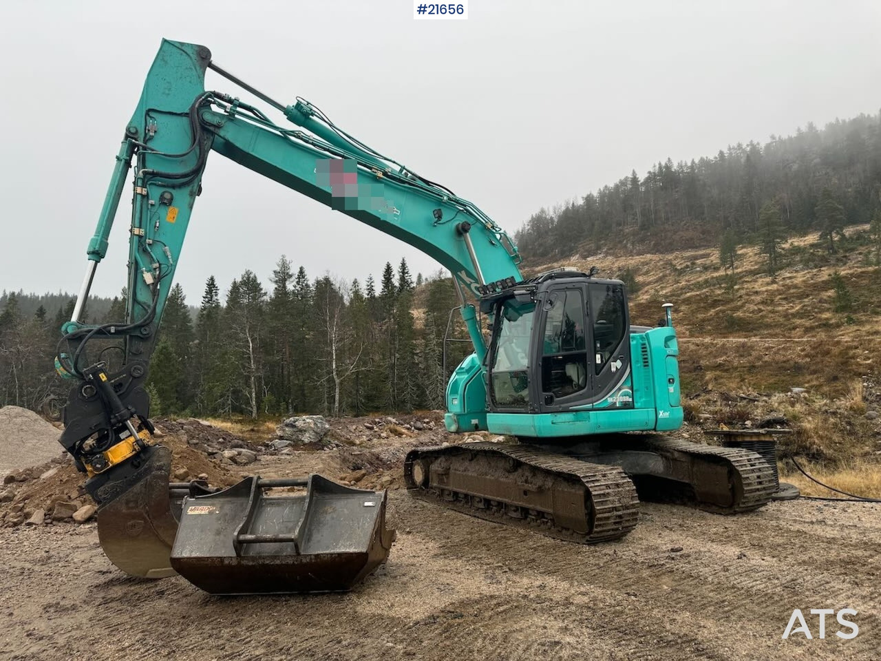 Kobelco SK230SRLC-5 Beltegraver m/ Tilt, Skuffe og GPS - Rupsgraafmachine: afbeelding 1 Kobelco SK230SRLC-5 Beltegraver m/ Tilt, Skuffe og GPS - Rupsgraafmachine: afbeelding 1