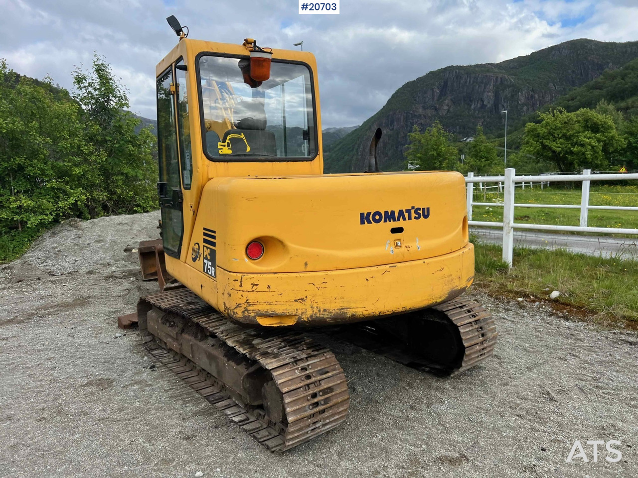 Graafmachine Komatsu PC75: afbeelding 20