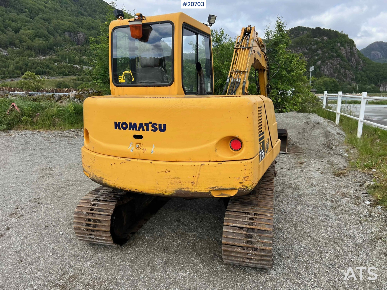 Graafmachine Komatsu PC75: afbeelding 16
