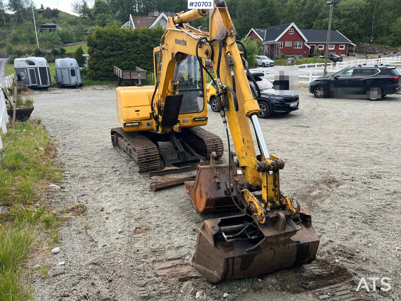 Graafmachine Komatsu PC75: afbeelding 13