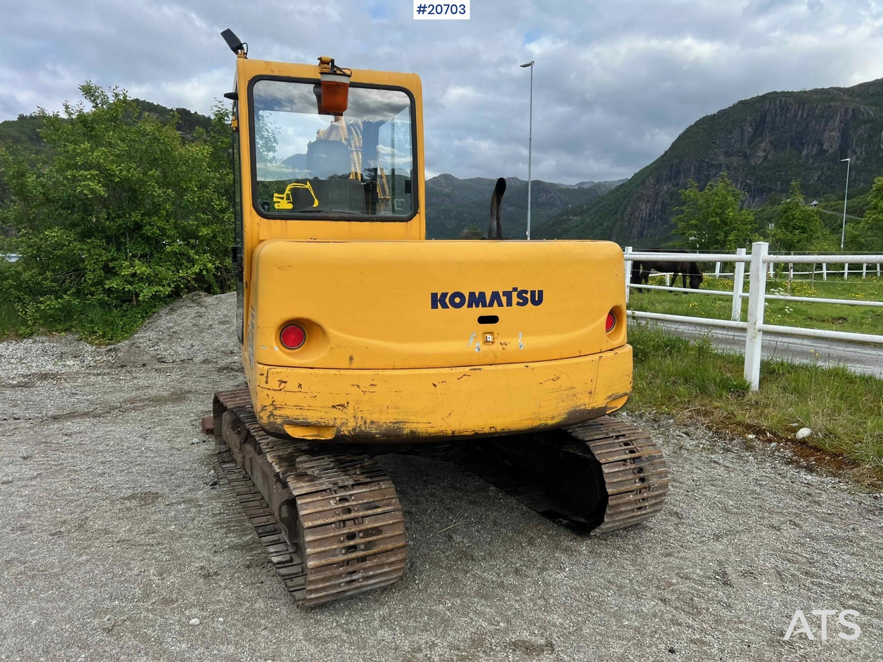 Graafmachine Komatsu PC75: afbeelding 19