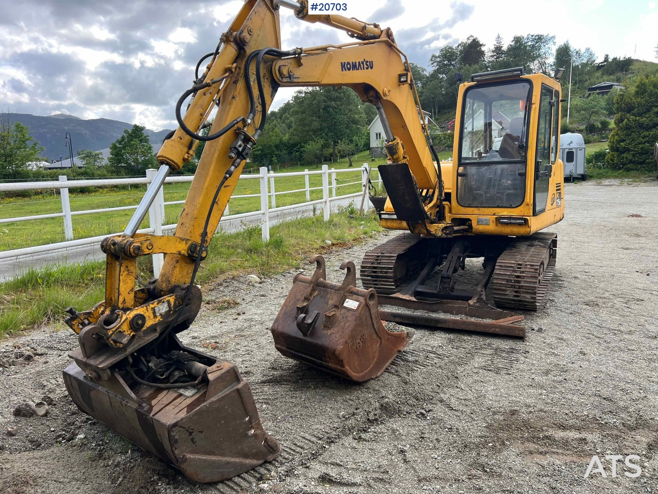 Graafmachine Komatsu PC75: afbeelding 12