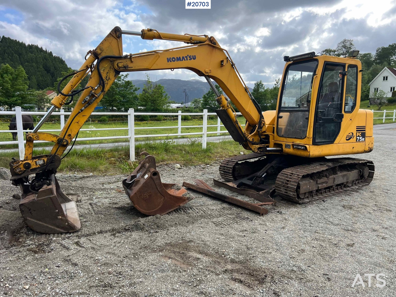 Graafmachine Komatsu PC75: afbeelding 10