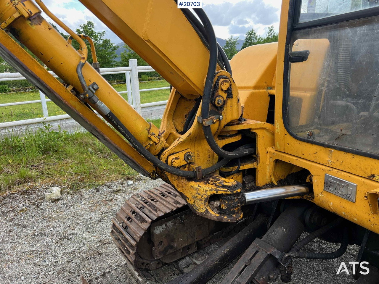 Graafmachine Komatsu PC75: afbeelding 26