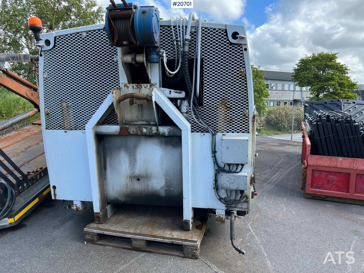 Komprimator på krokramme - Haakarm container: afbeelding 4 Komprimator på krokramme - Haakarm container: afbeelding 4