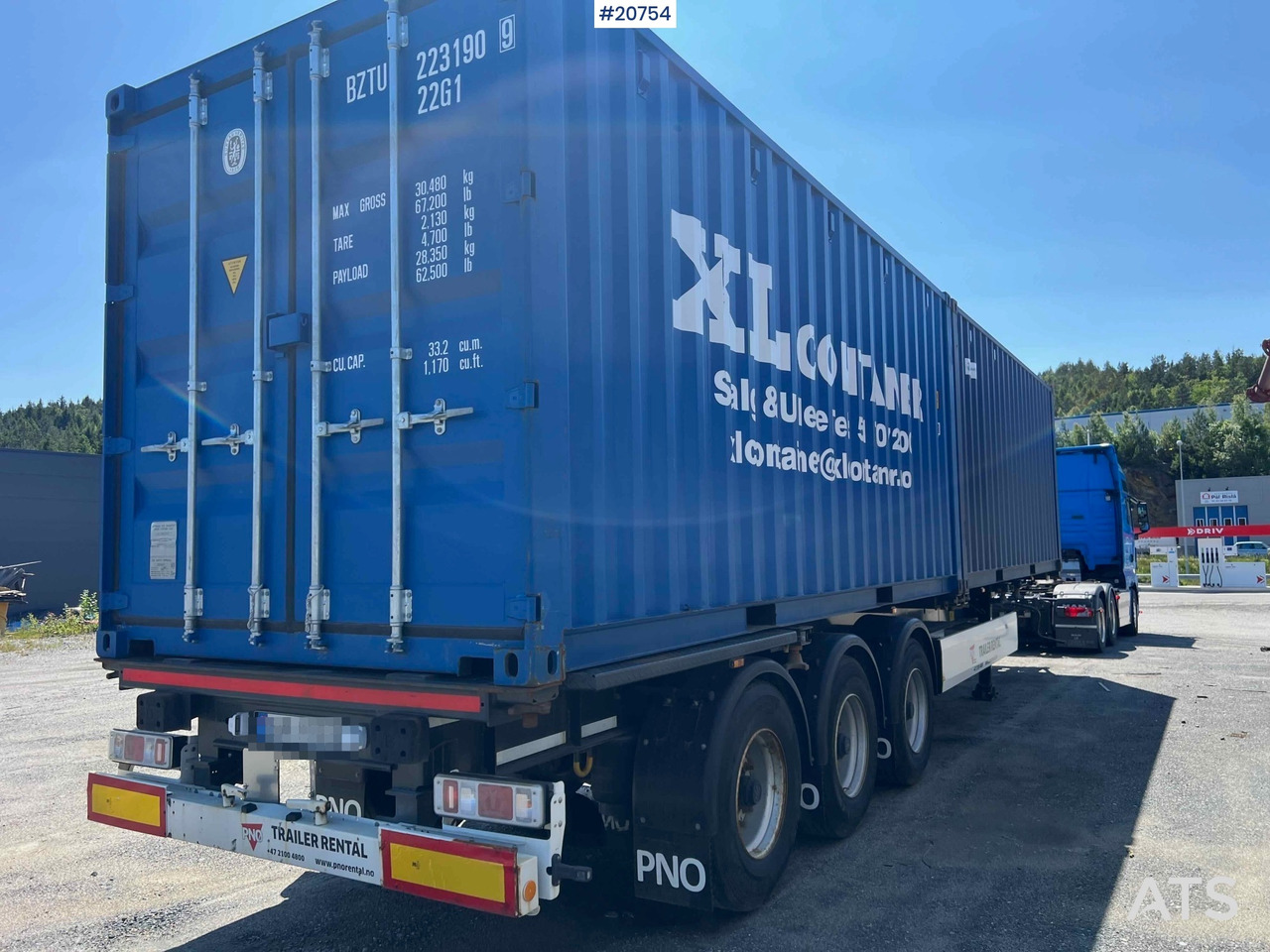 Krone containerhenger - Containertransporter/ Wissellaadbak oplegger: afbeelding 3 Krone containerhenger - Containertransporter/ Wissellaadbak oplegger: afbeelding 3