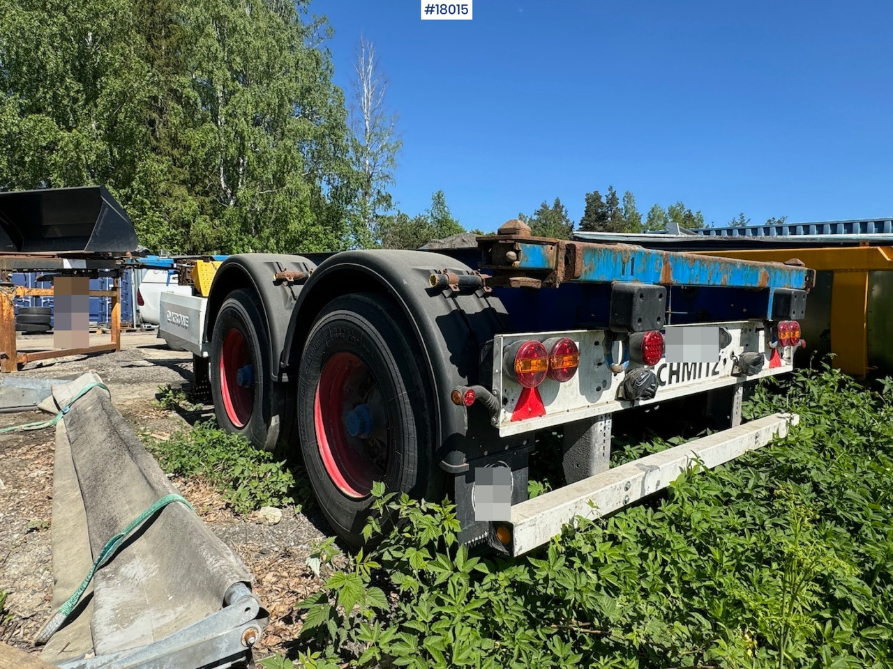 Krone containerhenger - Containertransporter/ Wissellaadbak oplegger: afbeelding 3 Krone containerhenger - Containertransporter/ Wissellaadbak oplegger: afbeelding 3