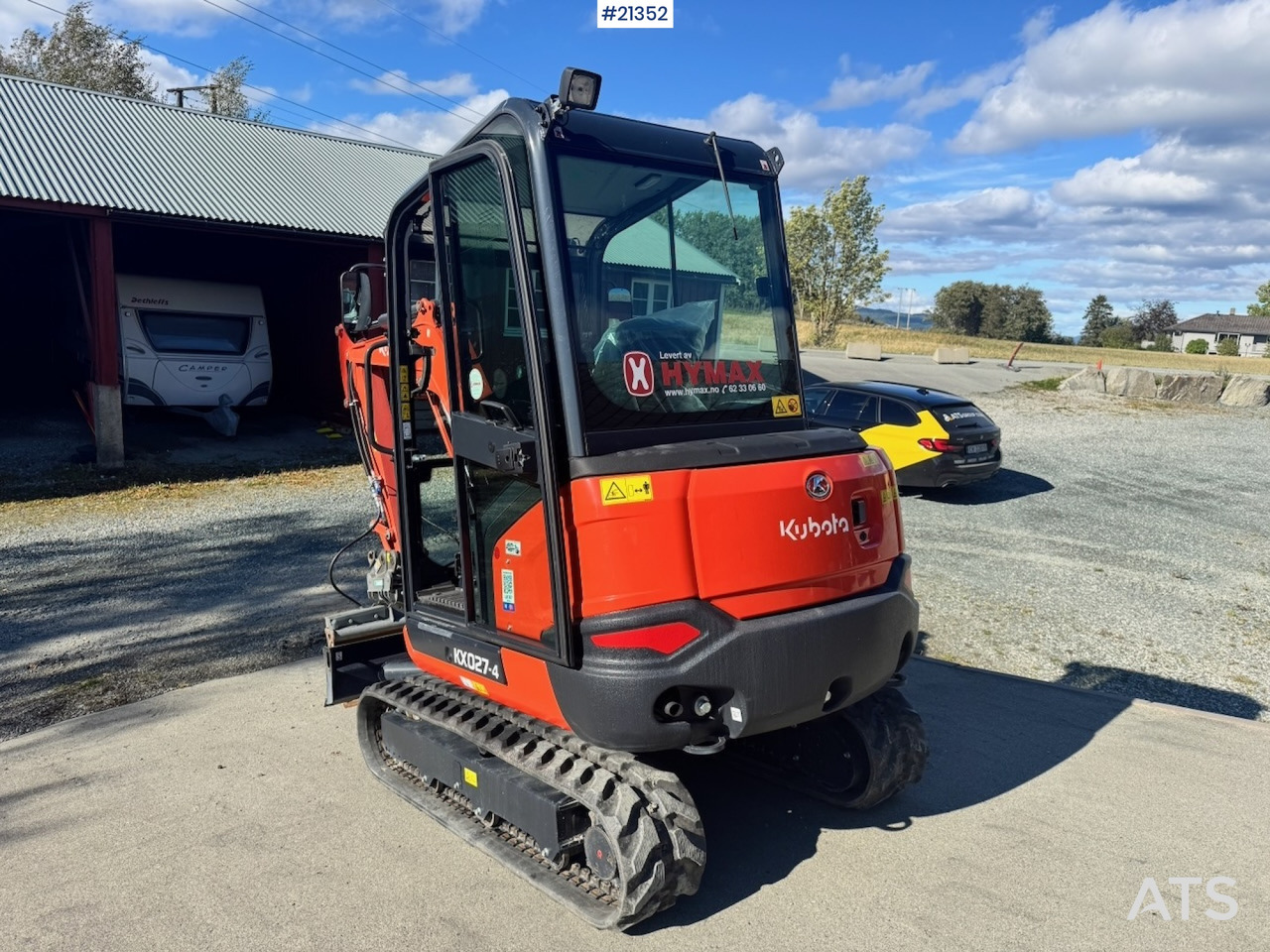 Kubota KX027-4 - Minigraafmachine: afbeelding 3 Kubota KX027-4 - Minigraafmachine: afbeelding 3