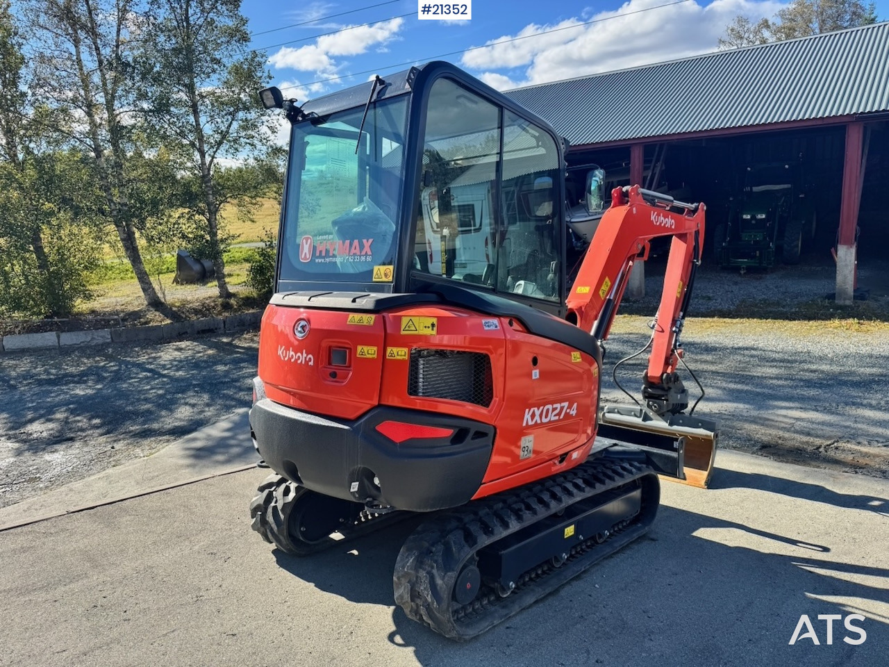 Kubota KX027-4 - Minigraafmachine: afbeelding 5 Kubota KX027-4 - Minigraafmachine: afbeelding 5