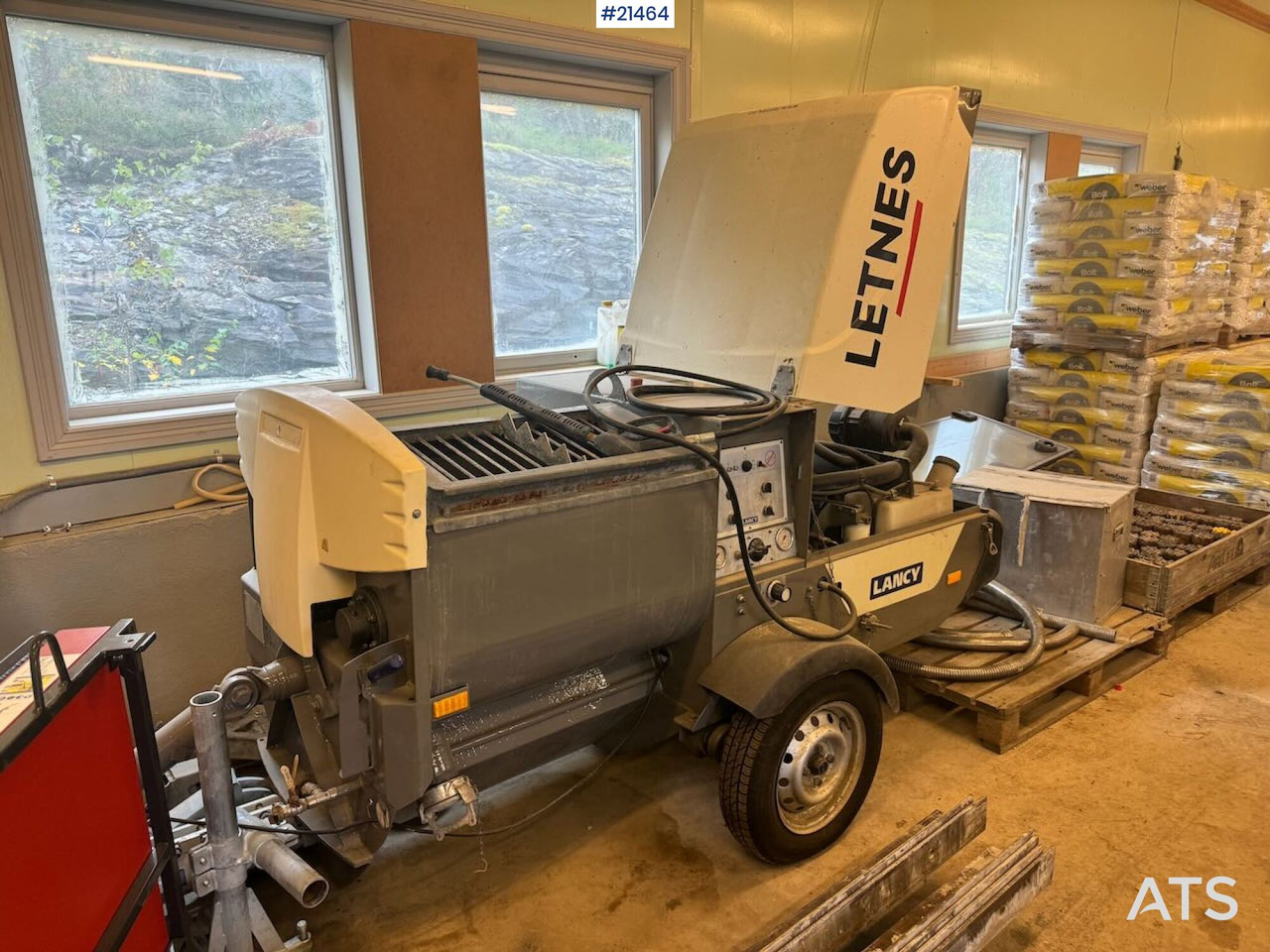 Lancy PH9TCL Gysepumpe - Kleine betonpomp: afbeelding 2 Lancy PH9TCL Gysepumpe - Kleine betonpomp: afbeelding 2