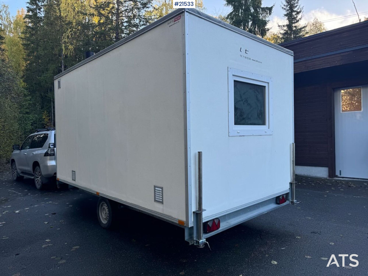 Letthus brakke - Wooncontainer, Aanhangwagen: afbeelding 5 Letthus brakke - Wooncontainer, Aanhangwagen: afbeelding 5