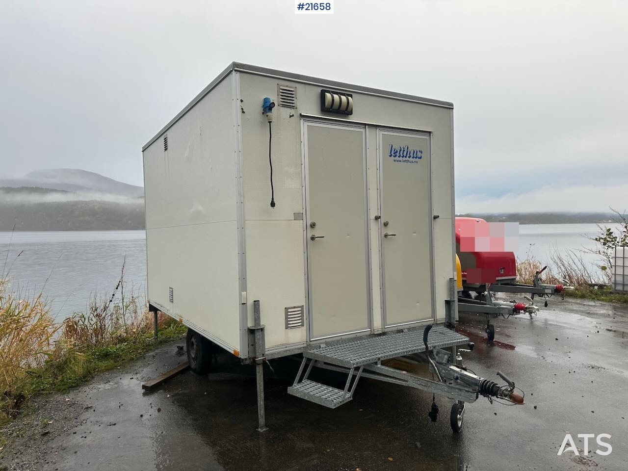 Letthus brakke - Wooncontainer, Aanhangwagen: afbeelding 1 Letthus brakke - Wooncontainer, Aanhangwagen: afbeelding 1