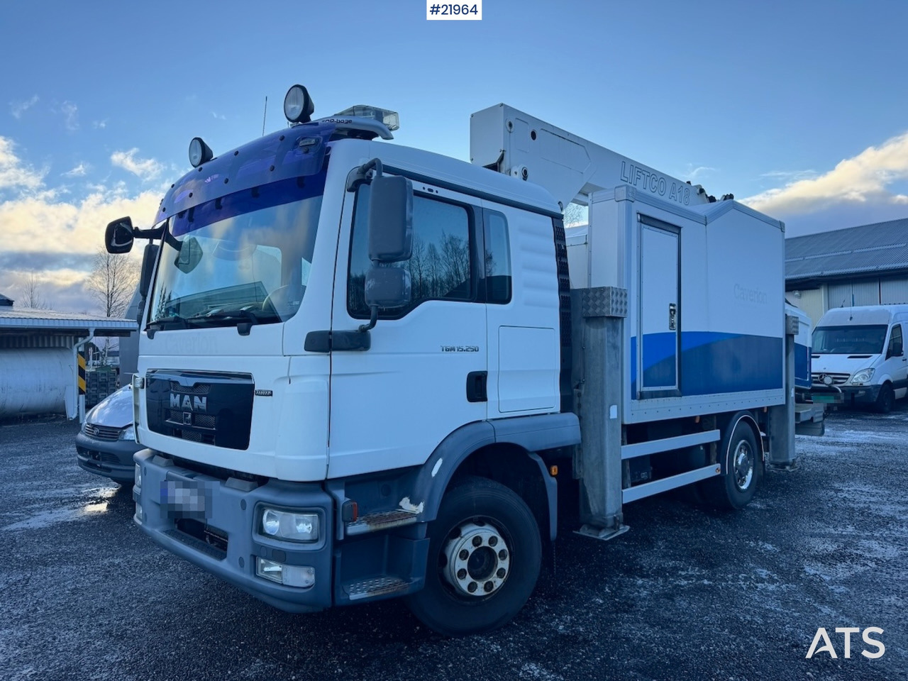 MAN 2010 MAN TGM 15.250 Liftbil m/ 18 m Arbeidshøyde. 132 000 km! - Vrachtwagen hoogwerker: afbeelding 1 MAN 2010 MAN TGM 15.250 Liftbil m/ 18 m Arbeidshøyde. 132 000 km! - Vrachtwagen hoogwerker: afbeelding 1