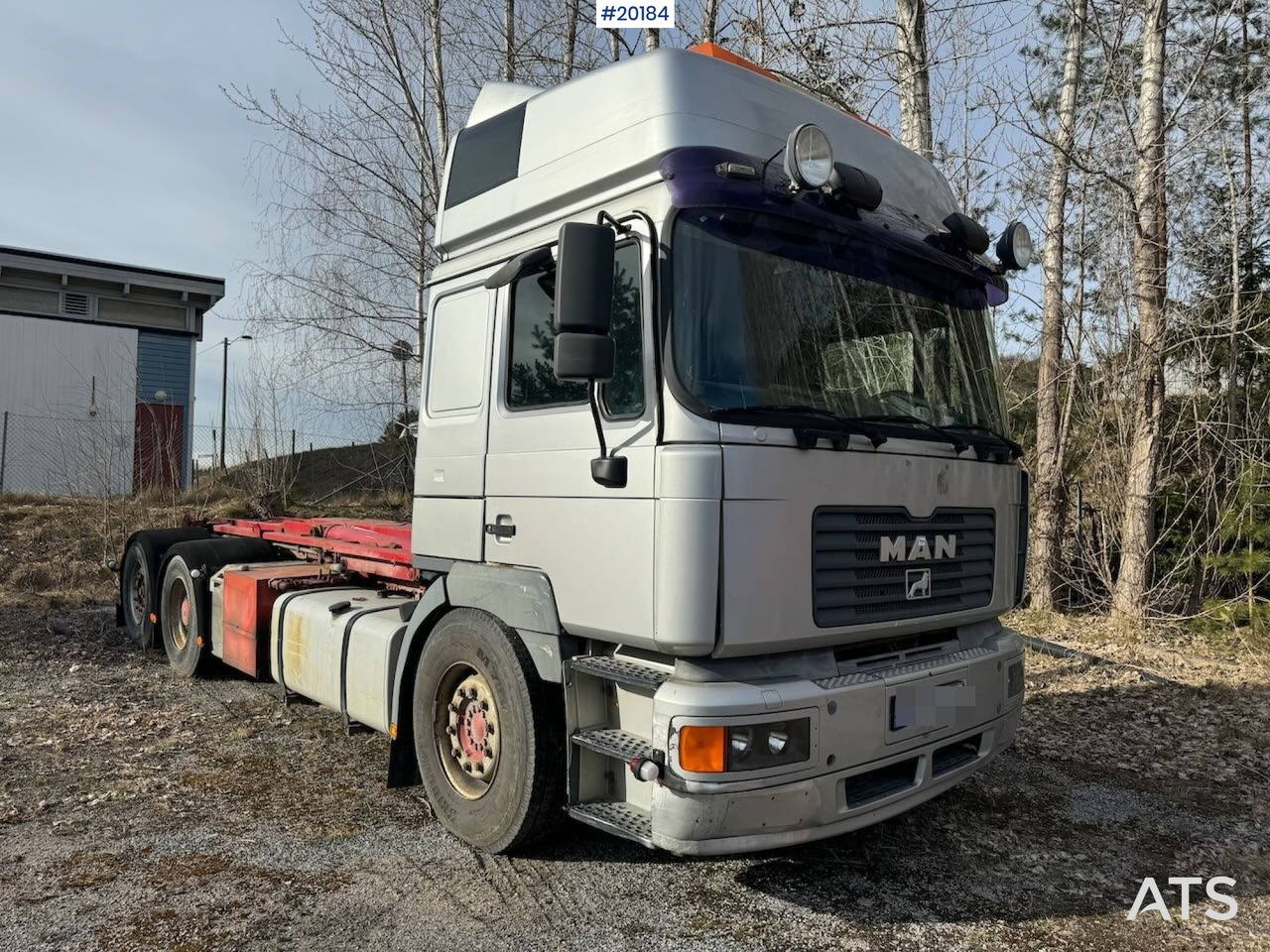 Haakarmsysteem vrachtwagen MAN 26.464: afbeelding 1