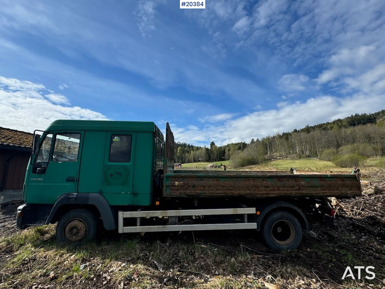 MAN LE8.180 - Vrachtwagen met open laadbak: afbeelding 3 MAN LE8.180 - Vrachtwagen met open laadbak: afbeelding 3