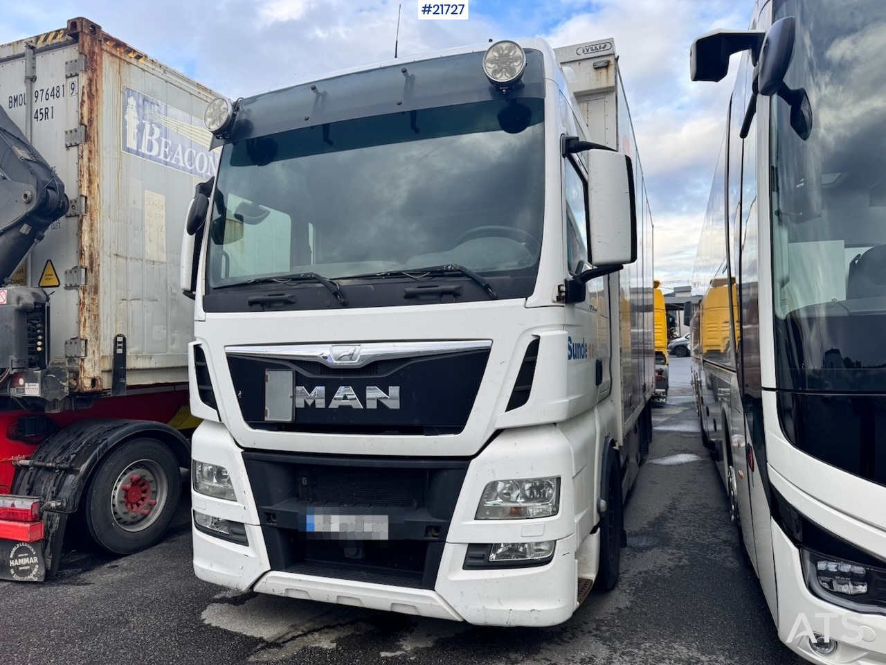 MAN MAN TGX 26.440 Skapbil m/ Full sideåpning. Rep objekt. - Bakwagen: afbeelding 2 MAN MAN TGX 26.440 Skapbil m/ Full sideåpning. Rep objekt. - Bakwagen: afbeelding 2